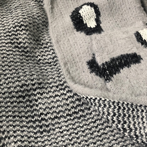 FINAL CLEARANCE BiBi Gray Leopard Animal Print Pocket Cardigan - Picture 12 of 15